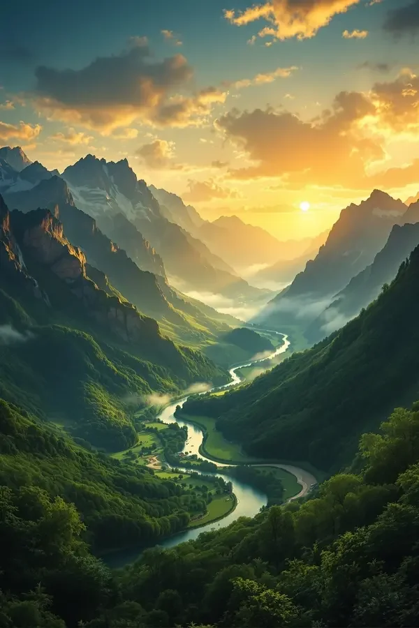 山河秘境海报